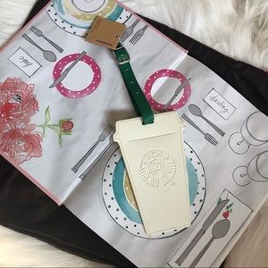 BRAND NEW Starbucks luggage tag